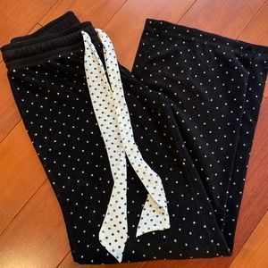 Polka dot pajama pants